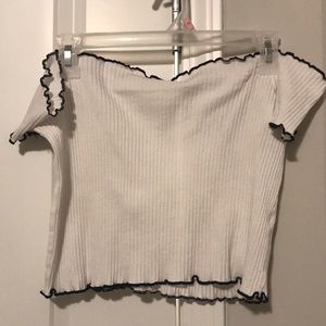 Off the shoulder top